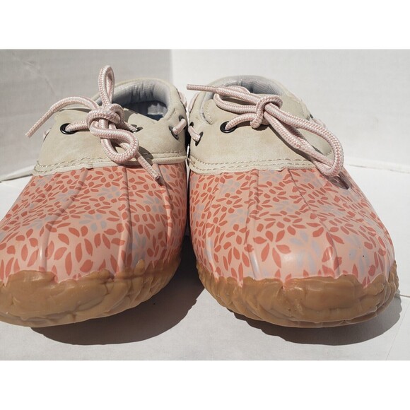 JBU By Jambu Women's Gwen Garden Ready Peach Floral Duck Shoes 7M (JB19GGR69) - Picture 12 of 12
